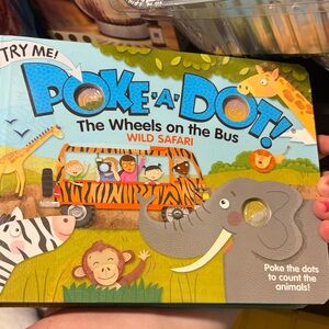 Melissa & Doug Poke-A-Dot! The Wheels on the Bus Book